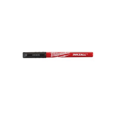 Milwaukee Tool 4PK INKZALL Black Ultra Fine Point Pen