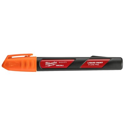Milwaukee Tool INKZALL Orange Liquid Paint Marker