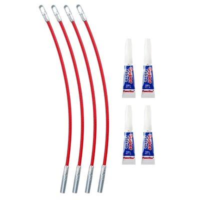 Milwaukee Tool 4PK Polyester Fish Tape Replacement Flexible Metal Leader