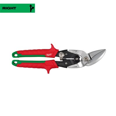 Milwaukee Tool Right Cutting Offset Aviation Snips