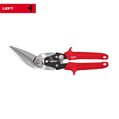 Milwaukee Tool Left Offset Long Cut Aviation Snips