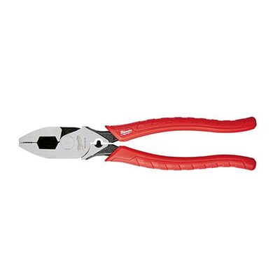 Milwaukee Tool 9" Comfort Grip High Leverage Lineman's Pliers with Crimper