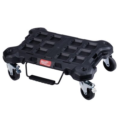 Milwaukee Tool PACKOUT Dolly 24 in. x 18 in. Black Multi-Purpose Utility Tool Cart