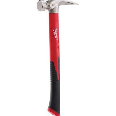 Milwaukee Tool 19oz Smooth Face Poly/Fiberglass Handle Hammer