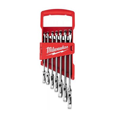 Milwaukee Tool 7pc SAE Flex Head Combination Wrenches