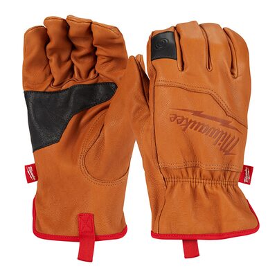 Milwaukee Tool Goatskin Leather Gloves - XL