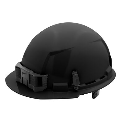 Milwaukee Tool Black Front Brim Hard Hat w/6pt Ratcheting Suspension - Type 1, Class E