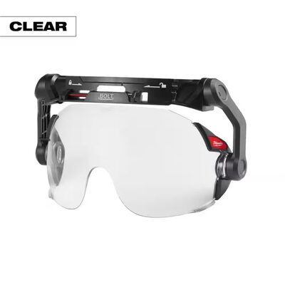 Milwaukee Tool BOLT Eye Visor - Clear Dual Coat Lens (Compatible with Milwaukee Safety Helmets)