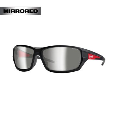 Milwaukee Tool Mirrored Performance Safety Glasses - Fog-Free Lenses