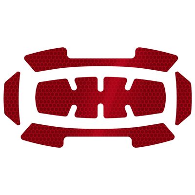 Milwaukee Tool 5PC BOLT Reflective Sticker Set - Red