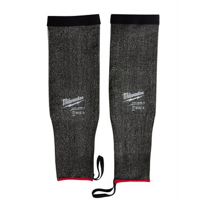 Milwaukee Tool (6) CUT LEVEL 5 PROTECTIVE SLEEVES - 16"