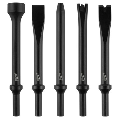Milwaukee Tool 5 Piece Hammer Chisel Bit Set