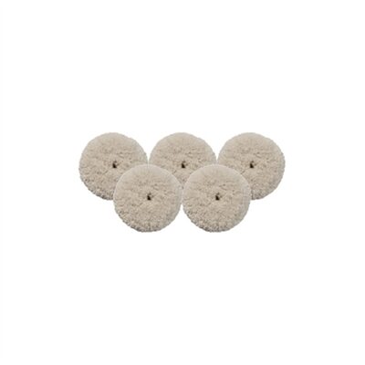 Milwaukee Tool 7" Bulk Wool Cutting Pad (5 Pack)