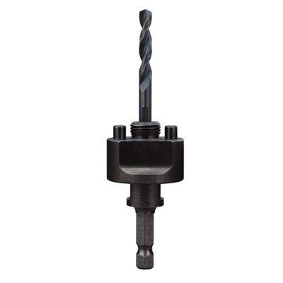 Milwaukee Tool Large Thread Quick Change Arbor, 3/8" Shank