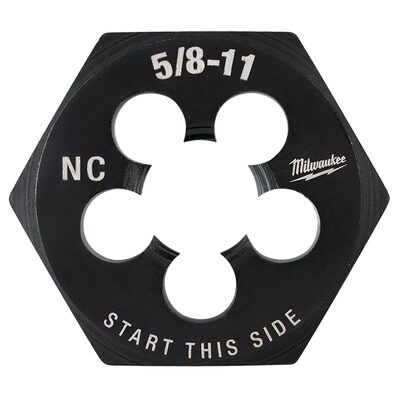 Milwaukee Tool 5/8"-11 NC 1-7/16" Hex Threading Die