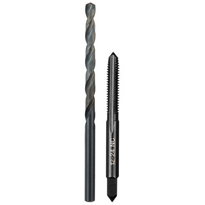 Milwaukee Tool 12-24 NC Straight Flute Plug Tap & #16 Drill Bit