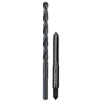 Milwaukee Tool M6-1.00 mm Straight Flute Plug Tap & #9 Drill Bit