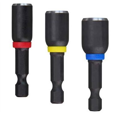 Milwaukee Tool SHOCKWAVE Impact Duty 1-7/8" Magnetic Nut Driver Set 3PC