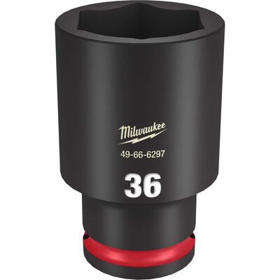 Milwaukee Tool SHOCKWAVE Impact Duty  1/2"Drive 36MM Deep 6 Point Socket