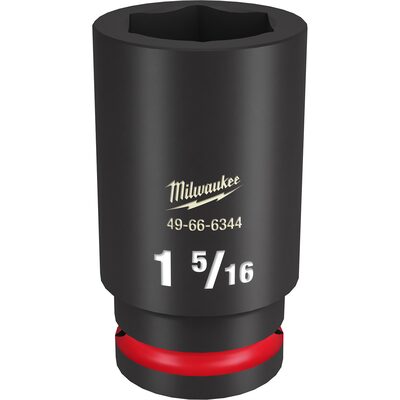 Milwaukee Tool SHOCKWAVE Impact Duty  3/4"Drive 1-5/16" Deep 6 Point Socket
