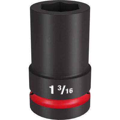 Milwaukee Tool SHOCKWAVE Impact Duty  1"Drive 1-3/16" Deep 6 Point Socket