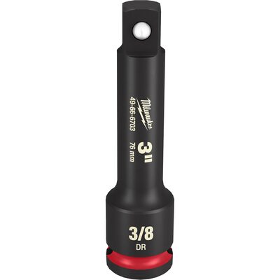 Milwaukee Tool SHOCKWAVE Impact Duty  3/8" Drive 3" Extension