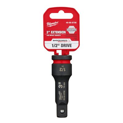 Milwaukee Tool SHOCKWAVE Impact Duty  1/2" Drive 3" Extension