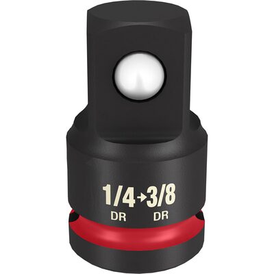 Milwaukee Tool SHOCKWAVE Impact Duty  1/4" Drive to 3/8" Drive Adapter