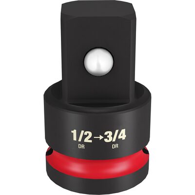 Milwaukee Tool SHOCKWAVE Impact Duty  1/2" Drive 3/4" Drive Adapter