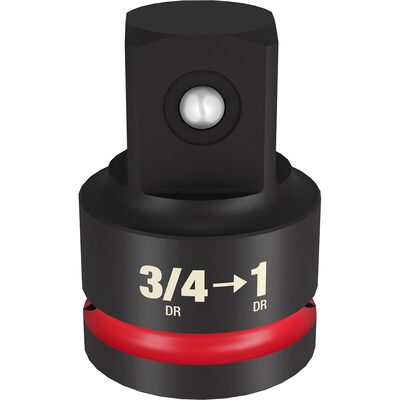 Milwaukee Tool SHOCKWAVE Impact Duty  3/4" Drive 1" Drive Adapter