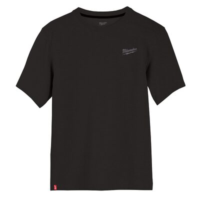 Milwaukee Tool HYBRID WORK TEE- SS BLACK XL