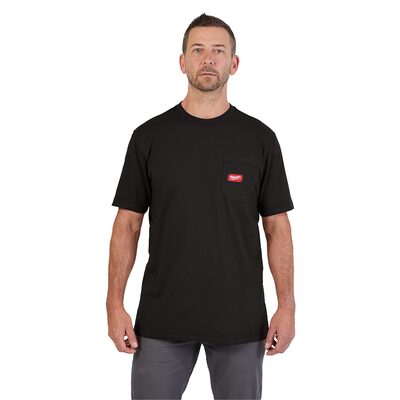 Milwaukee Tool GRIDIRON Pocket T-Shirt - Short Sleeve Black 2X