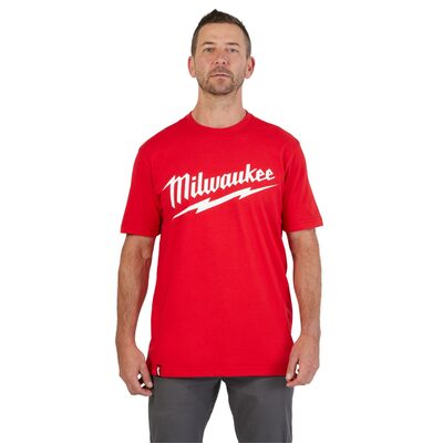 Milwaukee Tool Heavy Duty Tee - Short Sleeve Logo Red 2X