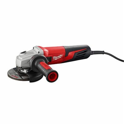 Milwaukee Tool 13 Amp 5"   Small Angle Grinder  Slide, Lock-On