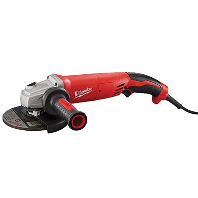 Milwaukee Tool 13 Amp 5" Small Angle Grinder Trigger Grip, Lock-On