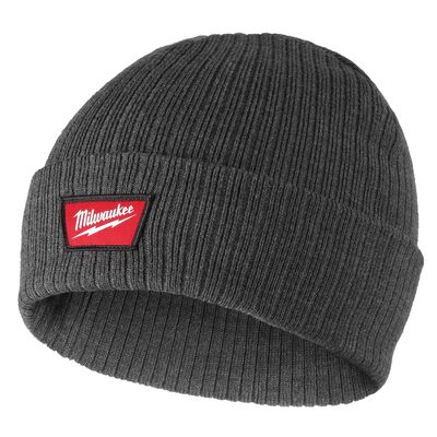 Milwaukee Tool Rib-Knit Cuffed Beanie - Grey