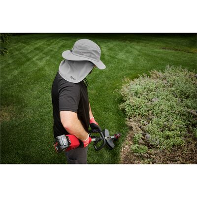 Milwaukee Tool WORKSKIN SUN HAT - GRAY LXL