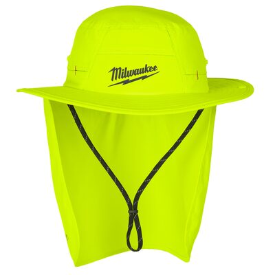 Milwaukee Tool WORKSKIN SUN HAT - YELLOW LXL