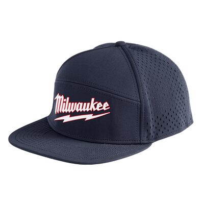 Milwaukee Tool Flat Brim Snapback - Blue