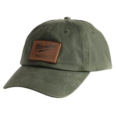 Milwaukee Tool Waxed Canvas Adjustable Hat - Green