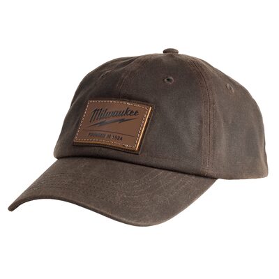 Milwaukee Tool Waxed Canvas Adjustable Hat - Brown