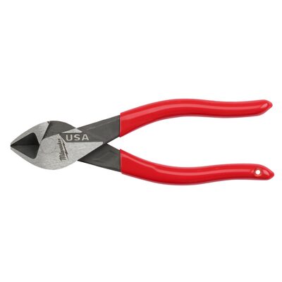 Milwaukee Tool 6" Diagonal Dipped Grip Cutting Pliers (USA)