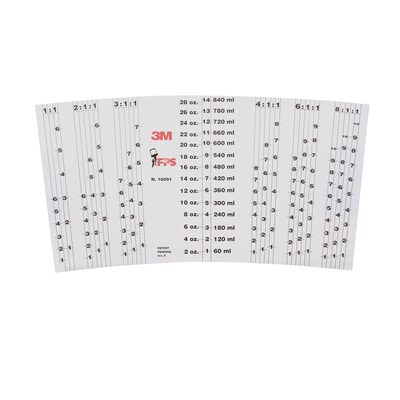 3M PPS Mix Ratio Inserts, 16091, Large (28 fl oz)