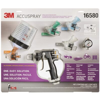 3M Accuspray ONE Spray Gun System with Standard PPS, 16580