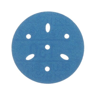 3M Hookit Blue Abrasive Disc 321U, 36145, 3 in, 150, Multi-hole