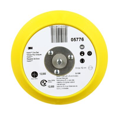 3M Hookit Abrasive Disc Pad 05776, 6 in