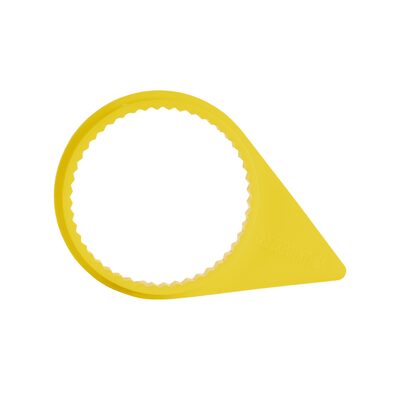 Checkpoint Checkpoint Wheel Nut Indicator - Yellow 1 1/32 In (Bag of 100 Pcs)