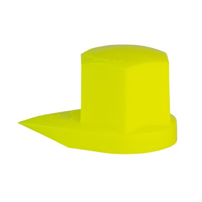 Checkpoint Dustite Wheel Nut Indicator And Dust Cap - Yellow 30 mm (Bag of 50 Pcs)