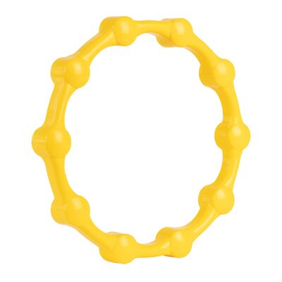 Checkpoint Luglock One-Piece Wheel Nut Retaining Ring And Protective Cap - Yellow 33 mm (Bag of 2 Pcs)