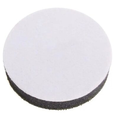 Mirka Abrasives 1033 Grip Faced Interface Pad, 3 in Dia x 1/2 in THK, Hook and Loop Attachment